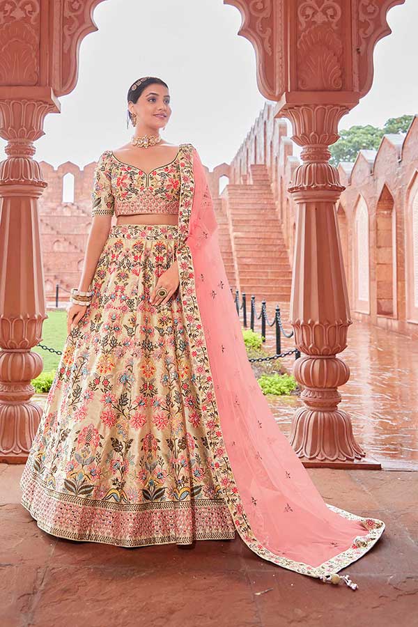 Product Details:

Lehenga Color: Beige
Occasion: Bridal, Wedding, Engagement
Embroidery: Floral
Dupatta: Soft Net

Contact us for more offers

Shipping: Worldwide