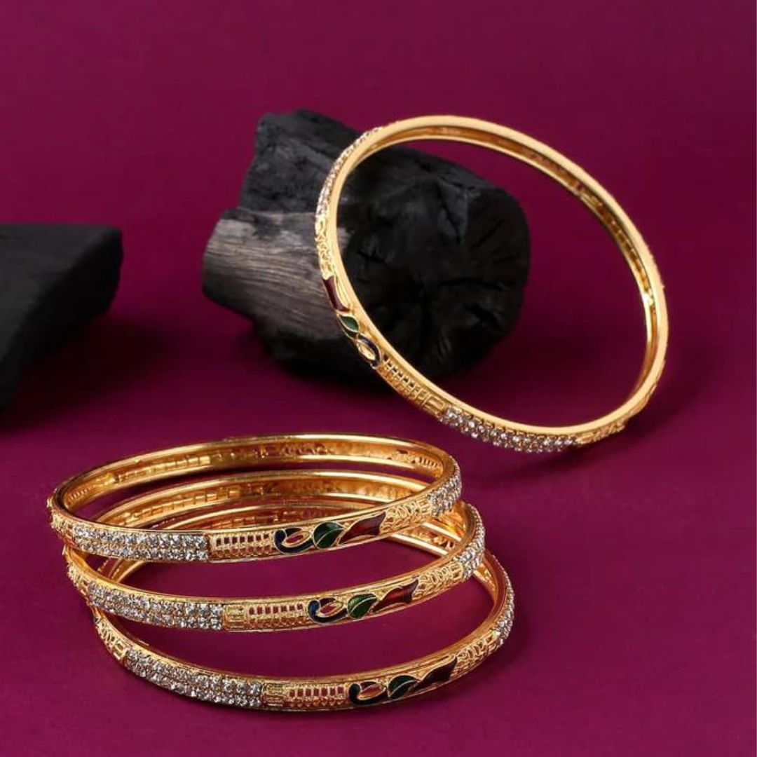 Shop latest bangles and bracelets collection online at viraasi. Explore our latest range of designer bangles and bracelets for women at best prices. Shop latest viraasi bangles and bracelets collection online. Explore our latest range of designer bangles, oxidised bangles, viraasi gold plated bangles and viraasi bracelets for women at best prices with best quality. Free Shipping | Cash On Delivery Available