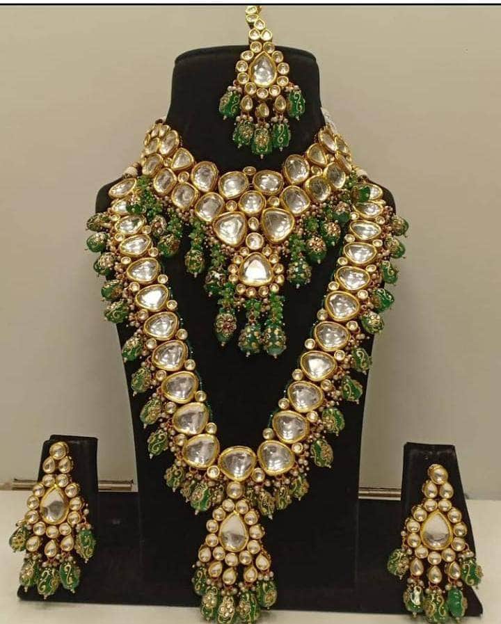We Zevar Jewellery Have The Latest Collection Of Kundan Bridal Necklace, Kundan Meenakari Bridal Necklace, Kundan Dailywear Bridal Necklace, Kundan Meenakari Choker Necklace, Kundan Heavy Choker, Check All Of Our Collection And Get Your Desired Design For All Of Your occasions.